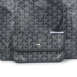 Goyard Goyardine Grey St. Louis PM Tote Bag Palladium Hardware