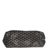 Goyard Goyardine Black St. Louis PM Tote Bag Palladium Hardware