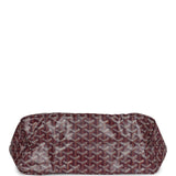 Goyard Goyardine Burgundy St. Louis PM Tote Bag Palladium Hardware