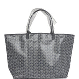 Goyard Goyardine Grey St. Louis GM Tote Bag Palladium Hardware