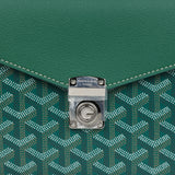 Goyard Goyardine Green Chypre Wallet-Pouch Palladium Hardware