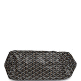 Goyard Goyardine Black St. Louis PM Tote Bag Palladium Hardware