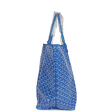 Goyard Goyardine Sky Blue St. Louis GM Tote Bag Palladium Hardware