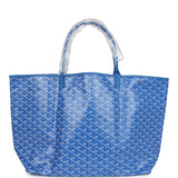 Goyard Goyardine Sky Blue St. Louis GM Tote Bag Palladium Hardware