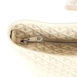 Goyard Goyardine Canvas Sand Artois MM Tote Palladium Hardware