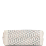 Goyard Goyardine Canvas Sand Bellechasse PM Bag Palladium Hardware