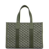 Goyard Goyardine Jacquard Khaki Villette PM Bag