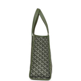 Goyard Goyardine Jacquard Khaki Villette PM Bag