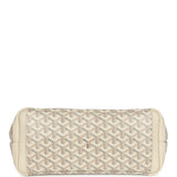 Goyard Goyardine Sand Artois PM Tote Palladium Hardware