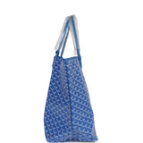 Goyard Goyardine Sky Blue St. Louis GM Tote Bag Palladium Hardware