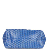 Goyard Goyardine Sky Blue St. Louis GM Tote Bag Palladium Hardware