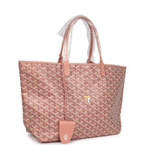 Goyard Goyardine Pearly Coral St. Louis PM Tote Bag Palladium Hardware