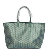 Goyard Goyardine Pearly Green St. Louis PM Tote Bag Palladium Hardware