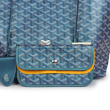 Goyard Goyardine Pearly Blue St. Louis PM Tote Bag Palladium Hardware