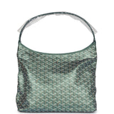 Goyard Goyardine Pearly Green Boheme PM Hobo Bag Palladium Hardware