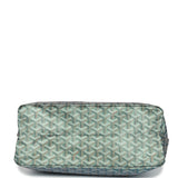 Goyard Goyardine Pearly Green Boheme PM Hobo Bag Palladium Hardware