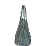 Goyard Goyardine Pearly Green St. Louis PM Tote Bag Palladium Hardware