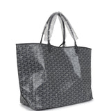 Goyard Goyardine Grey St. Louis GM Tote Bag Palladium Hardware