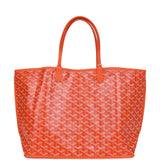 Goyard Anjou PM Orange Goyardine Canvas Palladium Hardware