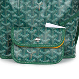 Goyard Goyardine Anjou Green Mini Bag Palladium Hardware