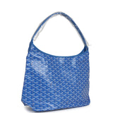 Goyard Goyardine Sky Blue Boheme PM Hobo Bag Palladium Hardware