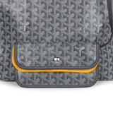 Goyard Goyardine Grey St. Louis PM Tote Bag Palladium Hardware