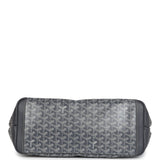 Goyard Artois Tote MM Grey Goyardine Canvas & Chevroches Calfskin Palladium Hardware