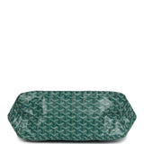 Goyard Goyardine Green St. Louis PM Tote Bag Palladium Hardware