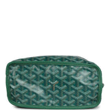 Goyard Goyardine Anjou Green Mini Bag Palladium Hardware