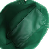 Goyard Goyardine Anjou Green Mini Bag Palladium Hardware