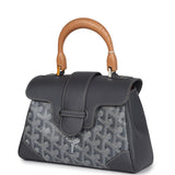 Goyard Saigon Souple Mini Bag Grey Goyardine Palladium Hardware