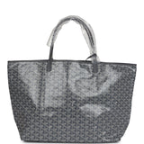 Goyard Goyardine Grey St. Louis GM Tote Bag Palladium Hardware