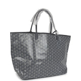 Goyard Goyardine Grey St. Louis GM Tote Bag Palladium Hardware