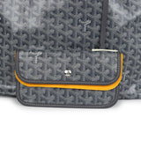 Goyard Goyardine Grey St. Louis GM Tote Bag Palladium Hardware