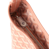 Goyard Goyardine Pearly Coral Boheme PM Hobo Bag Palladium Hardware