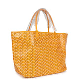 Goyard Goyardine Yellow St. Louis GM Tote Bag Palladium Hardware