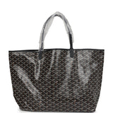 Goyard Goyardine Black St. Louis GM Tote Bag Palladium Hardware