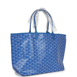 Goyard Goyardine Sky Blue St. Louis PM Tote Bag Palladium Hardware