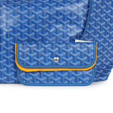 Goyard Goyardine Sky Blue St. Louis PM Tote Bag Palladium Hardware