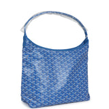 Goyard Goyardine Sky Blue Boheme PM Hobo Bag Palladium Hardware