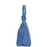 Goyard Goyardine Sky Blue Boheme PM Hobo Bag Palladium Hardware