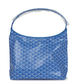 Goyard Goyardine Sky Blue Boheme PM Hobo Bag Palladium Hardware