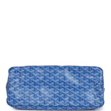 Goyard Goyardine Sky Blue Boheme PM Hobo Bag Palladium Hardware