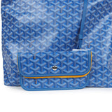 Goyard Goyardine Sky Blue Boheme PM Hobo Bag Palladium Hardware