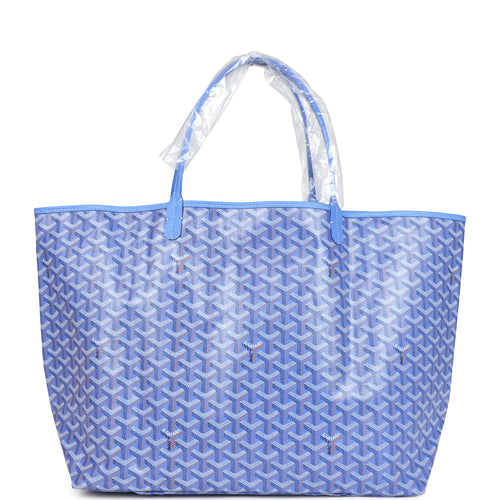 Goyard Goyardine Iris St. Louis GM Tote Bag Palladium Hardware