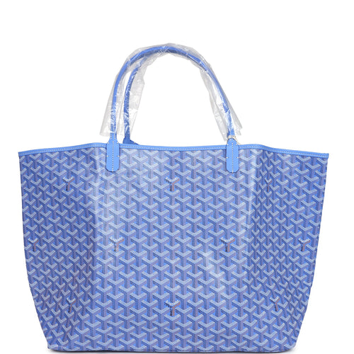 Goyard Goyardine Iris St. Louis GM Tote Bag Palladium Hardware