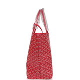 Goyard Goyardine Fuchsia Saint Louis PM Tote Bag Palladium Hardware - Thumbnail View 4