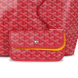 Goyard Goyardine Fuchsia Saint Louis PM Tote Bag Palladium Hardware - Thumbnail View 6