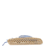Goyard Goyardine Canvas Iris Aligre Bag Raffia Net Palladium Hardware - Thumbnail View 6
