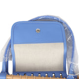 Goyard Goyardine Canvas Iris Aligre Bag Raffia Net Palladium Hardware - Thumbnail View 7
